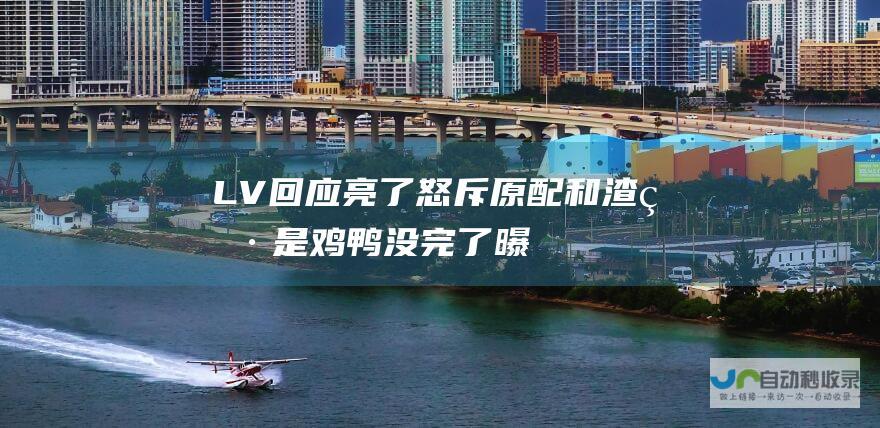 LV回应亮了！ 怒斥原配和渣男是 鸡鸭 没完了！曝LV柜姐报案