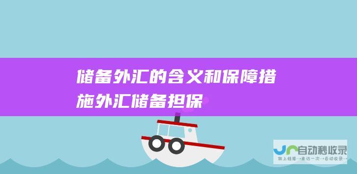 储备外汇的含义和保障措施 外汇储备担保