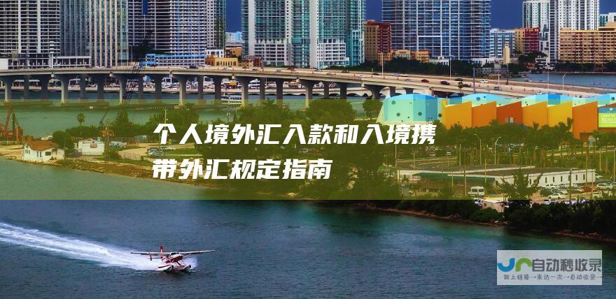 个人境外汇入款和入境携带外汇规定指南