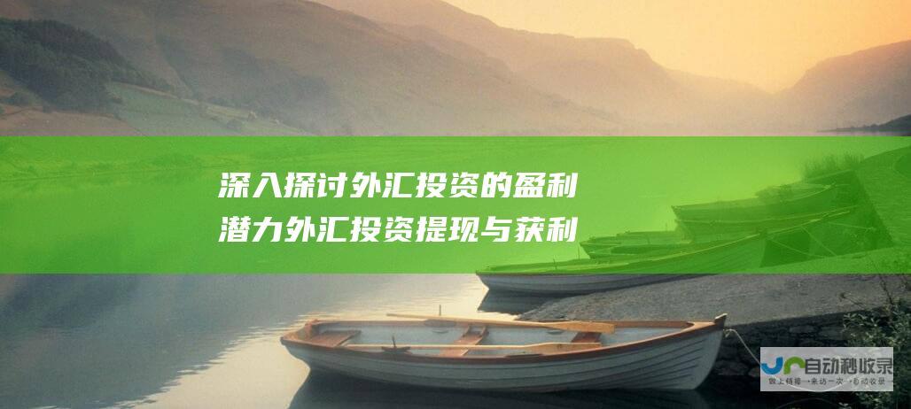 深入探讨外汇投资的盈利潜力 外汇投资提现与获利指南