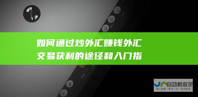 如何通过炒外汇赚钱 外汇交易获利的途径和入门指南